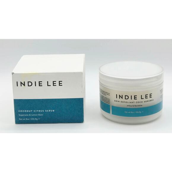 INFINITE BEAUTY Body Oil in Vanilla Coconut W/ INDIE LEE Coconut Body Scrub - Picture 3 of 5